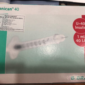 Bơm Tiêm Insulin 40 IU