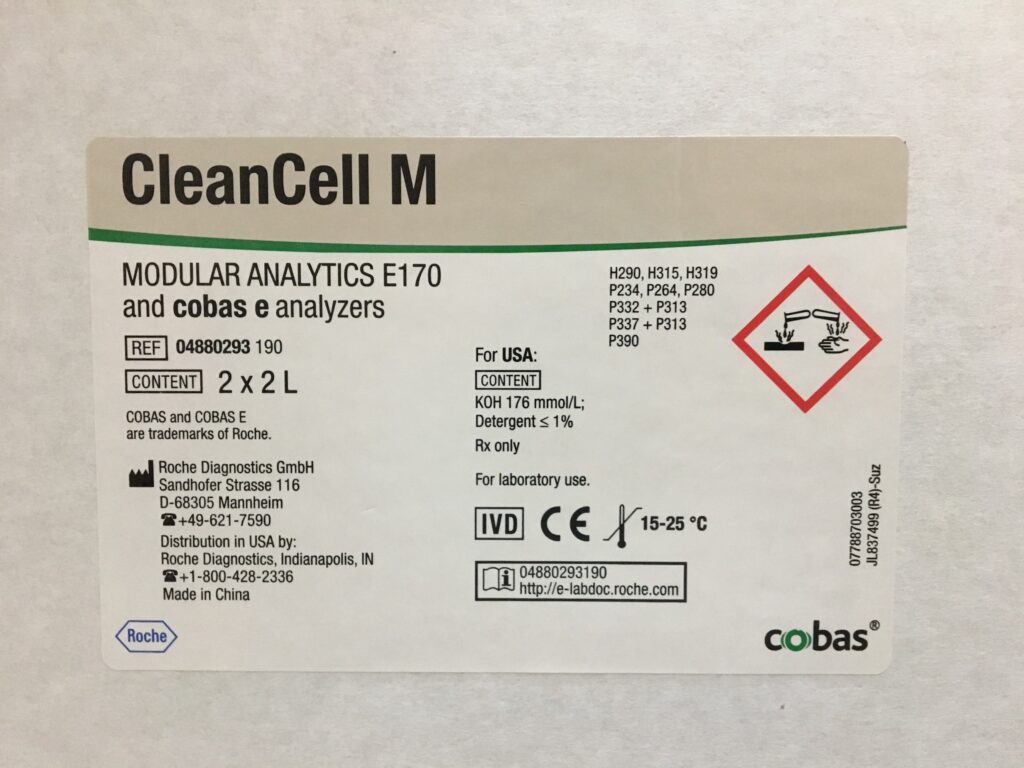 Hóa chất miễn dịch CLEANCELL M 2X2 L Roche
