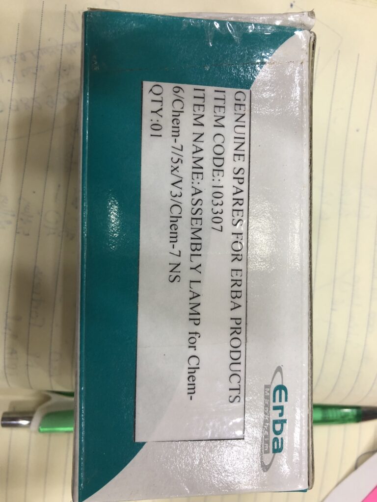 bóng đèn máy sinh hóa Chem 7