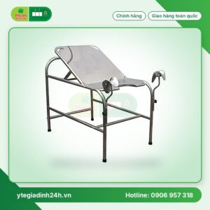 Bàn khám sản khoa Inox 201