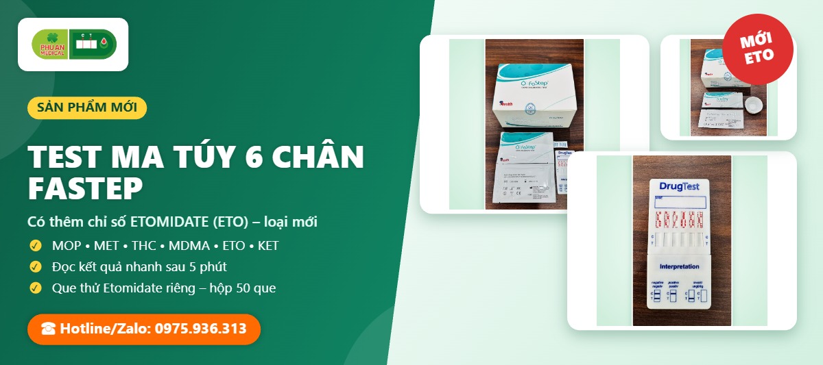 TEST MA TÚY 6 CHÂN FASTEP