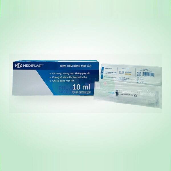 Bơm tiêm 10ml MEDIPLAST