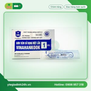 Bơm tiêm 1cc/1ml Vinahankook