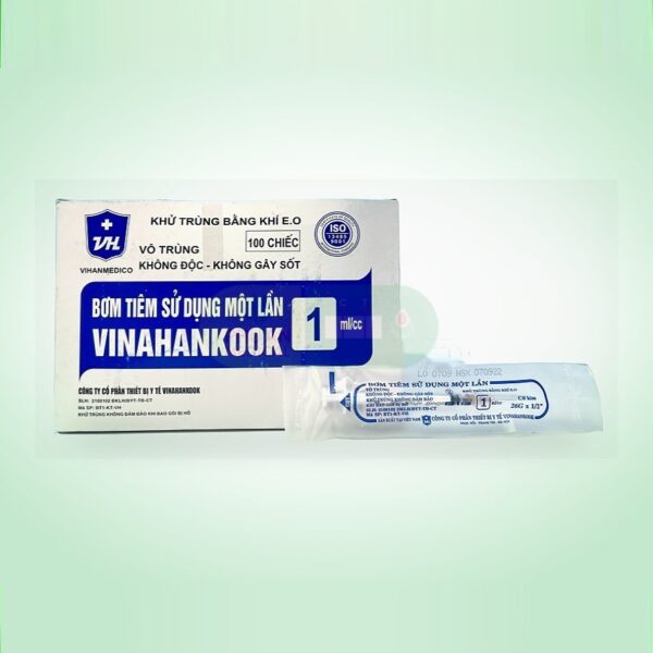Bơm tiêm 1cc/1ml Vinahankook