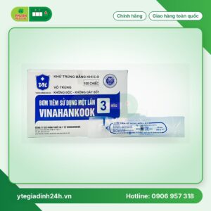 Bơm tiêm 3cc/3ml Vinahankook
