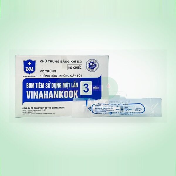 Bơm tiêm 3cc/3ml Vinahankook