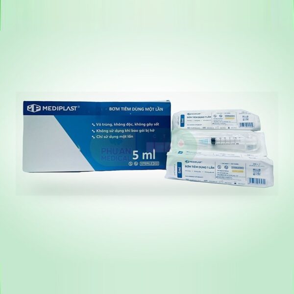 Bơm tiêm 5ml MEDIPLAST