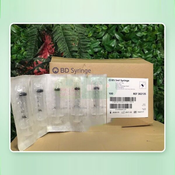 Bơm tiêm BD 5ml Luer-Lock