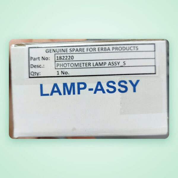 Bóng đèn Halogen 12V 20W cho máy sinh hóa Erba XL (Photometer Lamp Assy)