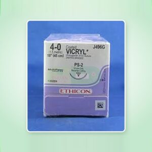 Chỉ Phẫu Thuật J496G Suture 4-0 Coated Vicryl 18