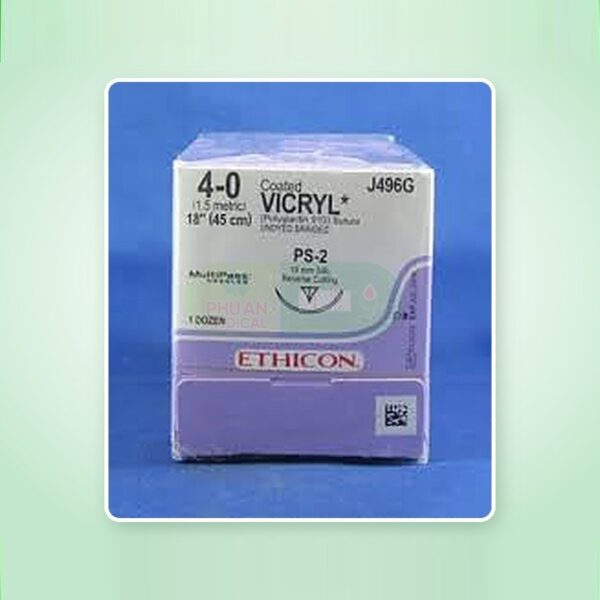 Chỉ Phẫu Thuật J496G Suture 4-0 Coated Vicryl 18
