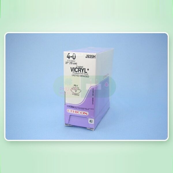 Chỉ Phẫu Thuật J935H: 4-0 VICRYL UNDYED 27
