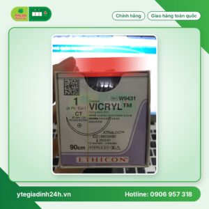 Chỉ Phẫu Thuật Tổng Hợp Tự Tiêu Tiệt Trùng VICRYL™ ( Polyglactin ) 1 W9431