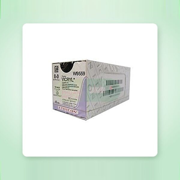 Chỉ Phẫu Thuật Tổng Hợp Tự Tiêu Tiệt Trùng VICRYL™ ( Polyglactin ) 8-0 W9559