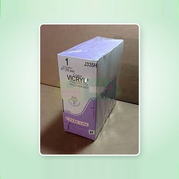 Chỉ Phẫu Thuật VICRYL* J335H: 1 VICRYL VIOLET 27