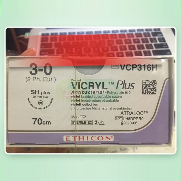 Chỉ Phẫu Thuật VICRYL*Plus Số 3-0 VCP316H