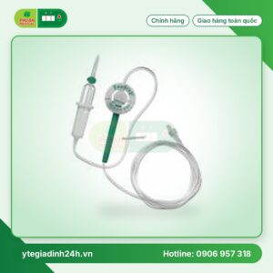 Dây truyền dịch có bộ điều chỉnh tốc độ truyền ổn định, có thể cài đặt tốc độ truyền từ 10ml/h-250ml