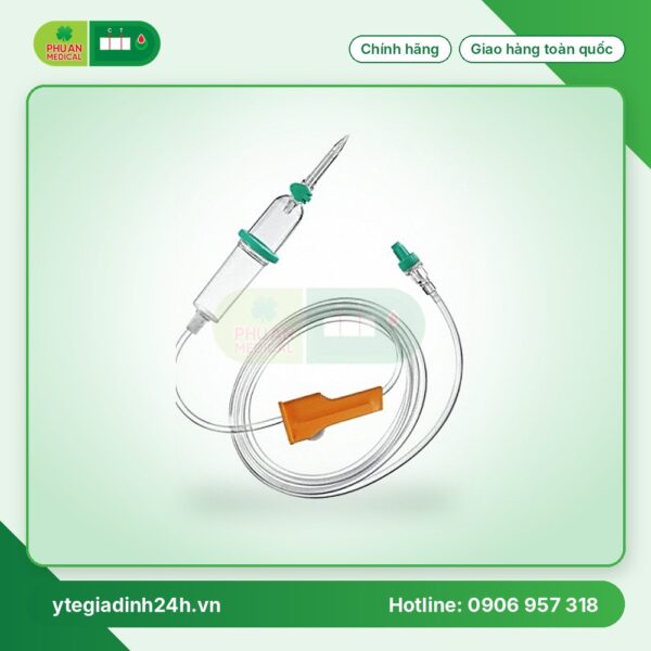 Dây truyền dịch tránh ánh sáng dùng vô hóa chất điều trị ung thư