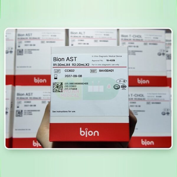 Hoá chất dùng cho máy xét nghiệm Bion AST