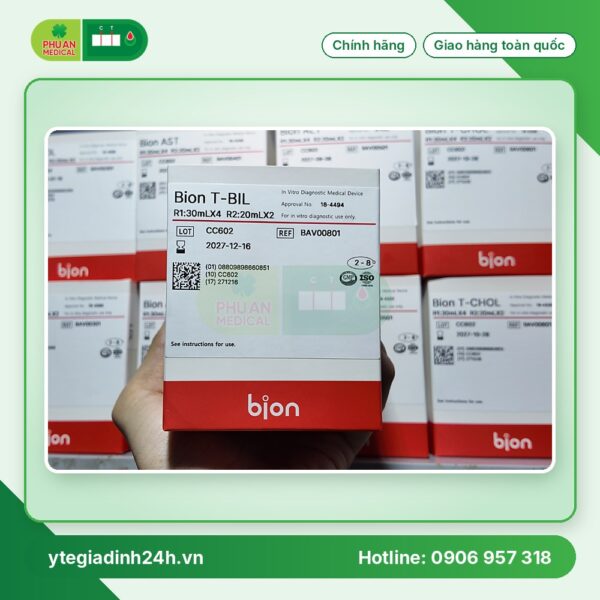 Hoá chất dùng cho máy xét nghiệm Bion T-BIL