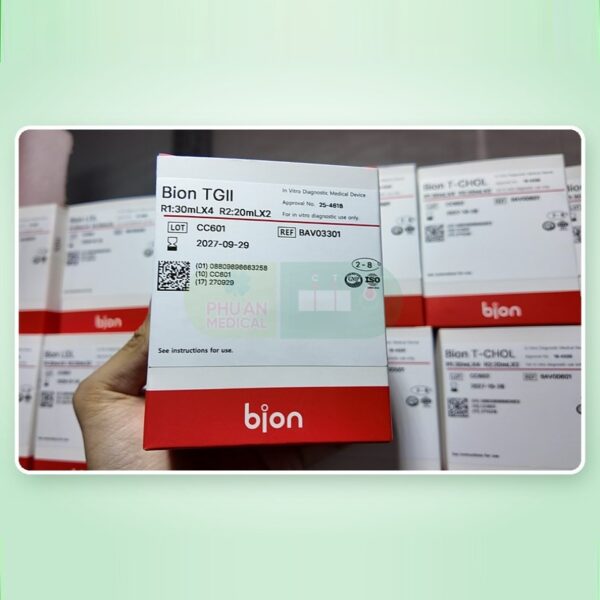 Hoá chất dùng cho máy xét nghiệm Bion TG II