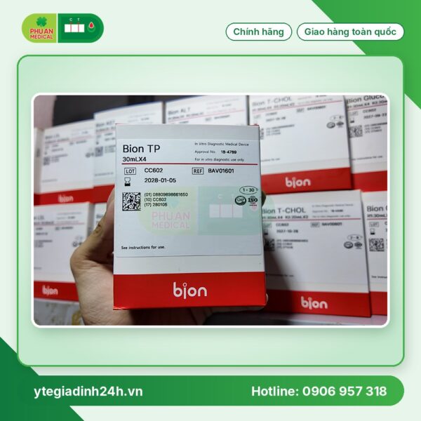 Hoá chất dùng cho máy xét nghiệm Bion TP
