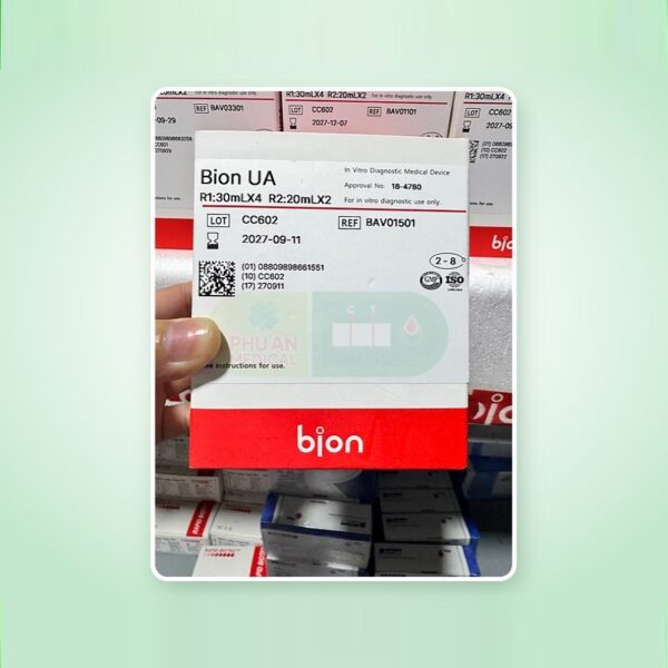 Hoá chất dùng cho máy xét nghiệm Bion UA