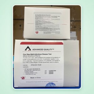 Khay thử xét nghiệm định tính HIV-1/2, HCV, Giang mai (TP), HBsAg – InTec ITP41231-TC20
