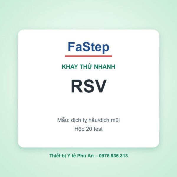 Khay thử xét nghiệm RSV – FaStep