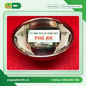 Khay tròn đựng bông gòn