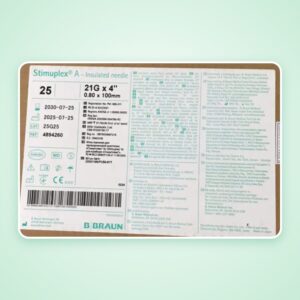 Kim gây tê đám rối thần kinh Stimuplex A 30° 21G x 4″ (0,80 x 100 mm) – B. Braun 4894260
