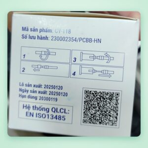 Kim lấy máu chân không 21G Medisafe – loại đốc kim thông thường (hộp 100 cái)