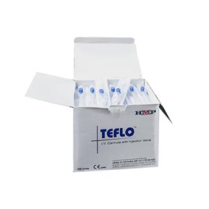 Kim luồng tĩnh mạch Teflo 24 Hộp 100 cái