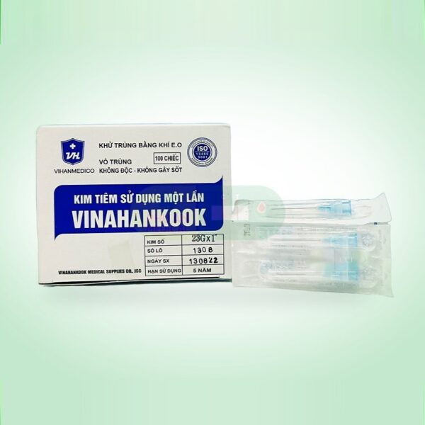 Kim tiêm sử dụng 1 lần 23G Vinahankook