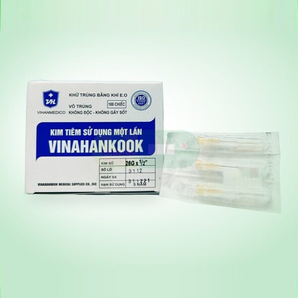 Kim tiêm sử dụng 1 lần 26G Vinahankook