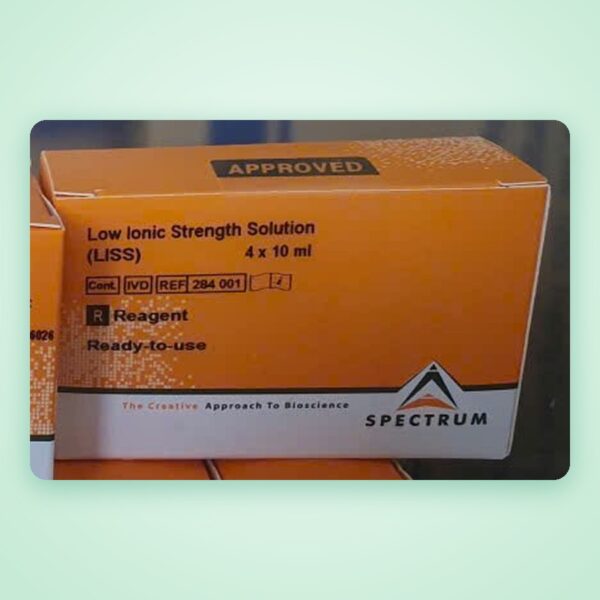 Dung dịch LISS (Low Ionic Strength Solution) hộp 4 lọ x 10ml – Spectrum