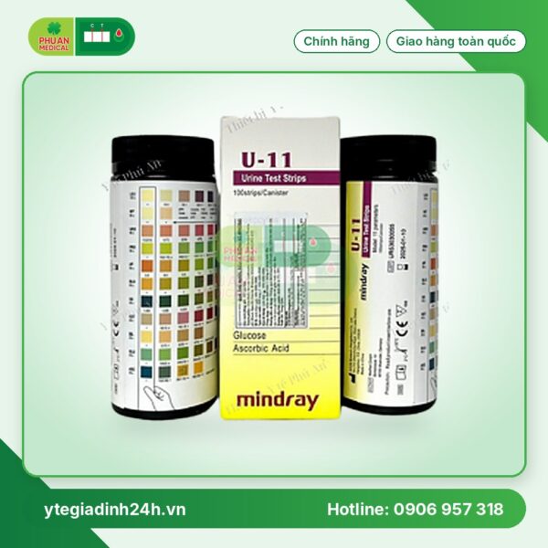 Mục đích của que thử phân tích nước tiểu Mindray U-11