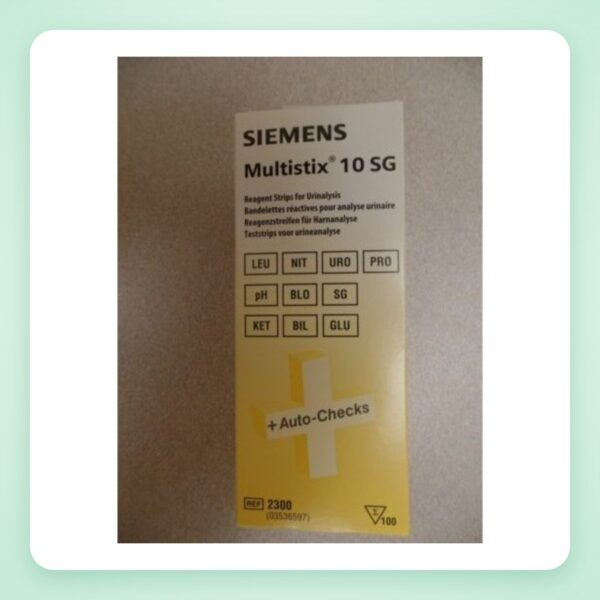 Que thử nước tiểu 10 thông số Siemens Multistix 10SG – Ba Lan