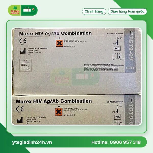 Murex hiv ag/ab combination