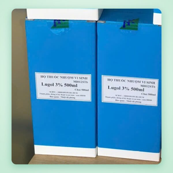Thuốc nhuộm Lugol 3% 500ml – Nam Khoa