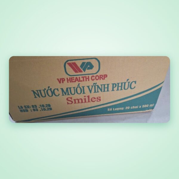 Nước muối Vĩnh Phúc Smiles 500ml – VP Health