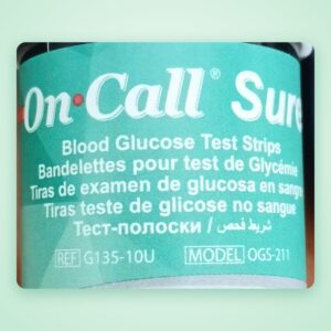 Que thử đường huyết On Call Sure