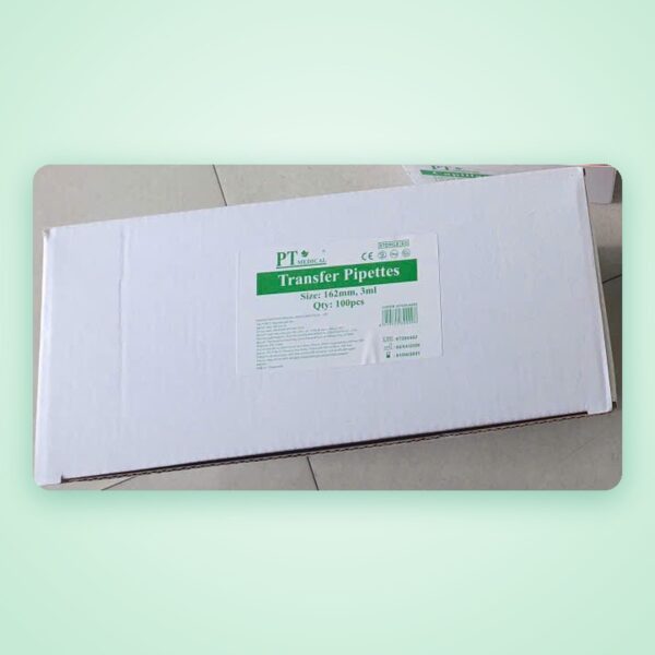 Ống nhỏ giọt (pipet) 3ml tiệt trùng – PT Medical