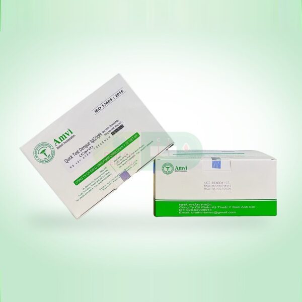 Que test nhanh Sốt Xuất Huyết IgG/IgM AMVI