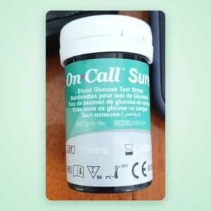 Que thử đường huyết On Call Sure