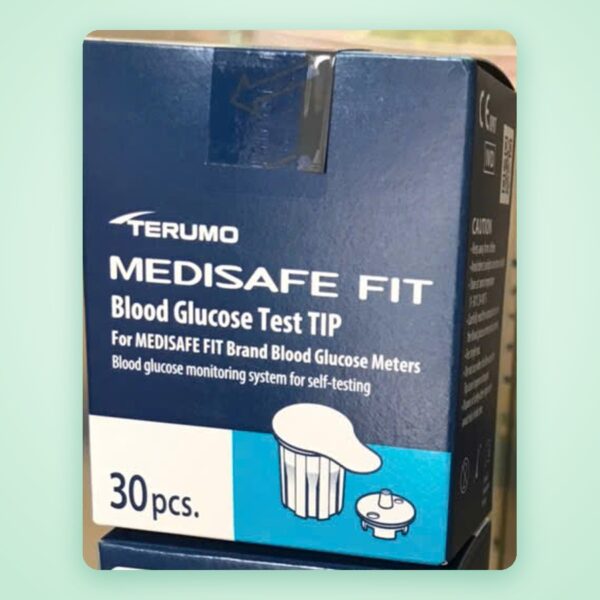 Que thử đường huyết Terumo Medisafe FIT (hộp 30 que)