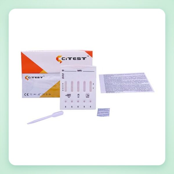 Que thử ma túy 4 chất (MOP/MDMA/MET/THC) – Citest