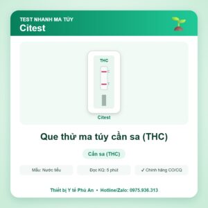 Que thử ma túy cần sa (THC) – Citest