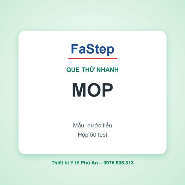 Que thử ma túy MOP (Morphine) – FaStep
