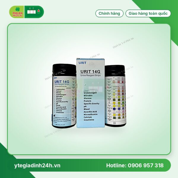 Que thử nước tiểu URIT 14G